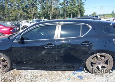 2012 Lexus Ct 200H Premium z USA, uszkodzony, nr VIN JTHKD5BH0C2051888